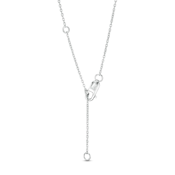 1 CT. T.w. Certified Diamond Cross Pendant in 14K White Gold