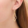 Thumbnail Image 1 of Made in Italy Cascading Twist Drop Earrings in 14K Gold