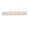 Thumbnail Image 4 of 5/8 CT. T.W. Diamond Anniversary Band in 10K Rose Gold