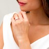 Thumbnail Image 2 of 1 CT. T.W. Quad Princess-Cut Diamond Frame Engagement Ring in 14K White Gold