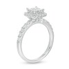 Thumbnail Image 3 of 1 CT. T.W. Quad Princess-Cut Diamond Frame Engagement Ring in 14K White Gold
