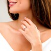 Thumbnail Image 2 of 1-7/8 CT. T.W. Quad Princess-Cut Diamond Cushion Frame Engagement Ring in 14K White Gold