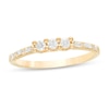 Thumbnail Image 1 of 1/4 CT. T.W. Diamond Three Stone Promise Ring in 10K Gold