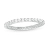 Thumbnail Image 1 of 1/2 CT. T.W. Baguette and Round Diamond Eternity Band in 10K White Gold