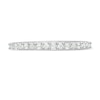 Thumbnail Image 4 of 1/2 CT. T.W. Baguette and Round Diamond Eternity Band in 10K White Gold