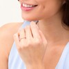 Thumbnail Image 2 of 1/5 CT. T.W. Diamond Scattered Anniversary Band in 10K Rose Gold