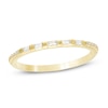 Thumbnail Image 1 of 1/8 CT. T.W. Baguette and Round Diamond Anniversary Band in 10K Gold