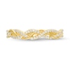 Thumbnail Image 4 of 1/6 CT. T.W. Diamond Twist Anniversary Band in 10K Gold