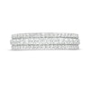 Thumbnail Image 3 of 1/2 CT. T.W. Diamond Triple-Row Band in 10K White Gold