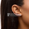 Thumbnail Image 5 of Zales Private Collection 5/8 CT. T.W. Certified Colourless Diamond Solitaire Stud Earrings in 14K Gold (F/I1)