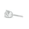 Thumbnail Image 3 of Zales Private Collection 3/8 CT. T.W. Certified Colourless Diamond Solitaire Stud Earrings in 14K White Gold (F/I1)