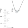 Thumbnail Image 3 of Zales Private Collection 1/3 CT. Certified Colorless Diamond Solitaire Necklace in 14K White Gold (F/I1)