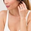 Thumbnail Image 2 of 1 CT. T.W. Multi-Diamond Scallop Marquise Frame Vintage-Style Bridal Set in 10K Gold