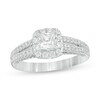 Thumbnail Image 1 of Zales Private Collection 1 CT. T.W. Certified Colorless Princess-Cut Diamond Engagement Ring in 14K White Gold(F/I1)