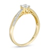 Thumbnail Image 3 of 1/3 CT. T.W. Diamond Engagement Ring in 10K Gold