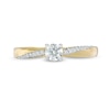 Thumbnail Image 4 of 1/3 CT. T.W. Diamond Engagement Ring in 10K Gold