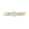 Thumbnail Image 3 of 1/3 CT. T.W. Diamond Engagement Ring in 10K Gold