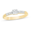 Thumbnail Image 0 of 1/3 CT. T.W. Diamond Engagement Ring in 10K Gold