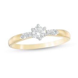 1/3 CT. T.W. Diamond Engagement Ring in 10K Gold