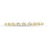 1/6 CT. T.W. Diamond Nine Stone Stackable Band in 14K Gold