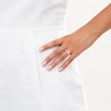 Thumbnail Image 2 of 5/8 CT. T.W. Marquise Diamond Three Stone Engagement Ring in 14K Two-Tone Gold