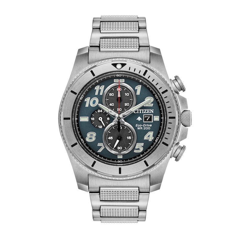Men's Citizen Eco-Drive® Promaster Tough Chronograph Watch with Grey Dial (Model: CA0720-54H)