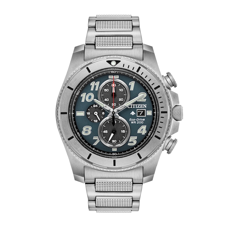 Main Image 1 of Men's Citizen Eco-Drive® Promaster Tough Chronograph Watch with Grey Dial (Model: CA0720-54H)