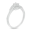 Thumbnail Image 2 of 1/5 CT. T.W. Diamond Bypass Promise Ring in 10K White Gold