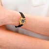 Thumbnail Image 2 of Black Hills Gold Men's Landstrom's Gold-Tone Strap Watch with Black Dial (Model: G L09250)
