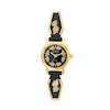 Thumbnail Image 1 of Black Hills Gold Ladies' Landstrom's Gold-Tone Expansion Band Watch with Black Dial (Model: G LL931009250)