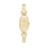 Thumbnail Image 1 of Black Hills Gold Ladies' Diamond Accent Gold-Tone Expansion Band Watch with Gold-Tone Dial (Model: WRC9044255738)