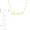 Thumbnail Image 2 of Made in Italy "Believe" Necklace in 10K Gold