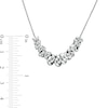 Thumbnail Image 4 of Made in Italy Three Piece Love Knot Cluster Set in Sterling Silver