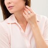 Thumbnail Image 2 of 2 CT. T.W. Composite Diamond Bypass Waterfall  Ring in 10K Rose Gold