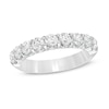 Thumbnail Image 0 of 1 CT. T.W. Certified Diamond Nine Stone Wedding Band in Platinum (G/VS2)