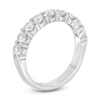 Thumbnail Image 2 of 1 CT. T.W. Certified Diamond Nine Stone Wedding Band in Platinum (G/VS2)