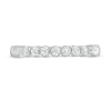 Thumbnail Image 3 of 1/4 CT. T.W. Certified Diamond Seven Stone Wedding Band in Platinum (G/VS2)