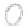 Thumbnail Image 2 of 1/2 CT. T.W. Certified Diamond Seven Stone Wedding Band in Platinum (G/VS2)