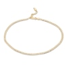 Thumbnail Image 1 of 2.7mm Curb Chain Anklet in Solid 14K Gold - 10&quot;