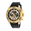 Thumbnail Image 1 of Men's Invicta Aviator Chronograph Gold-Tone Strap Watch with Black Dial (Model: 21738)