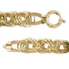 Thumbnail Image 3 of Hollow 13.0mm Rosetta Chain Bracelet in 10K Gold - 7.5"
