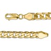 Thumbnail Image 3 of Made in Italy Men's 6.3mm Curb Chain Necklace in 10K Gold - 24"