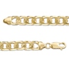 Thumbnail Image 3 of Made in Italy Men's 6.3mm Curb Chain Necklace in 10K Gold - 26"