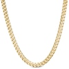 Thumbnail Image 0 of Italian Gold 6.2mm Cuban Curb Chain Necklace in Hollow 10K Gold - 20"