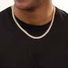 Thumbnail Image 2 of Italian Gold 6.2mm Cuban Curb Chain Necklace in Hollow 10K Gold - 20"