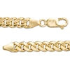 Thumbnail Image 3 of Italian Gold 6.2mm Cuban Curb Chain Necklace in Hollow 10K Gold - 20"