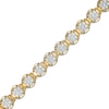 Thumbnail Image 1 of 1 CT. T.W. Composite Diamond Tennis Bracelet in 10K Gold