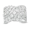 Thumbnail Image 1 of 3 CT. T.W. Diamond Bypass Multi-Row Ring in 10K White Gold