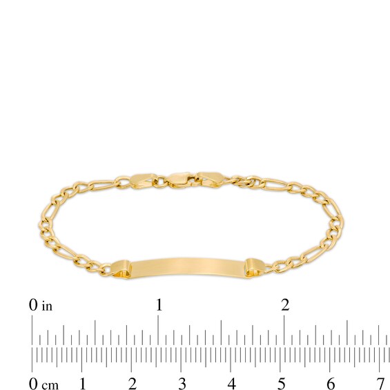 Child's ID Bracelet in 14K Gold - 6.0"