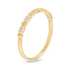 Thumbnail Image 2 of 1/15 CT. T.W. Diamond Stackable Anniversary Band in 10K Gold